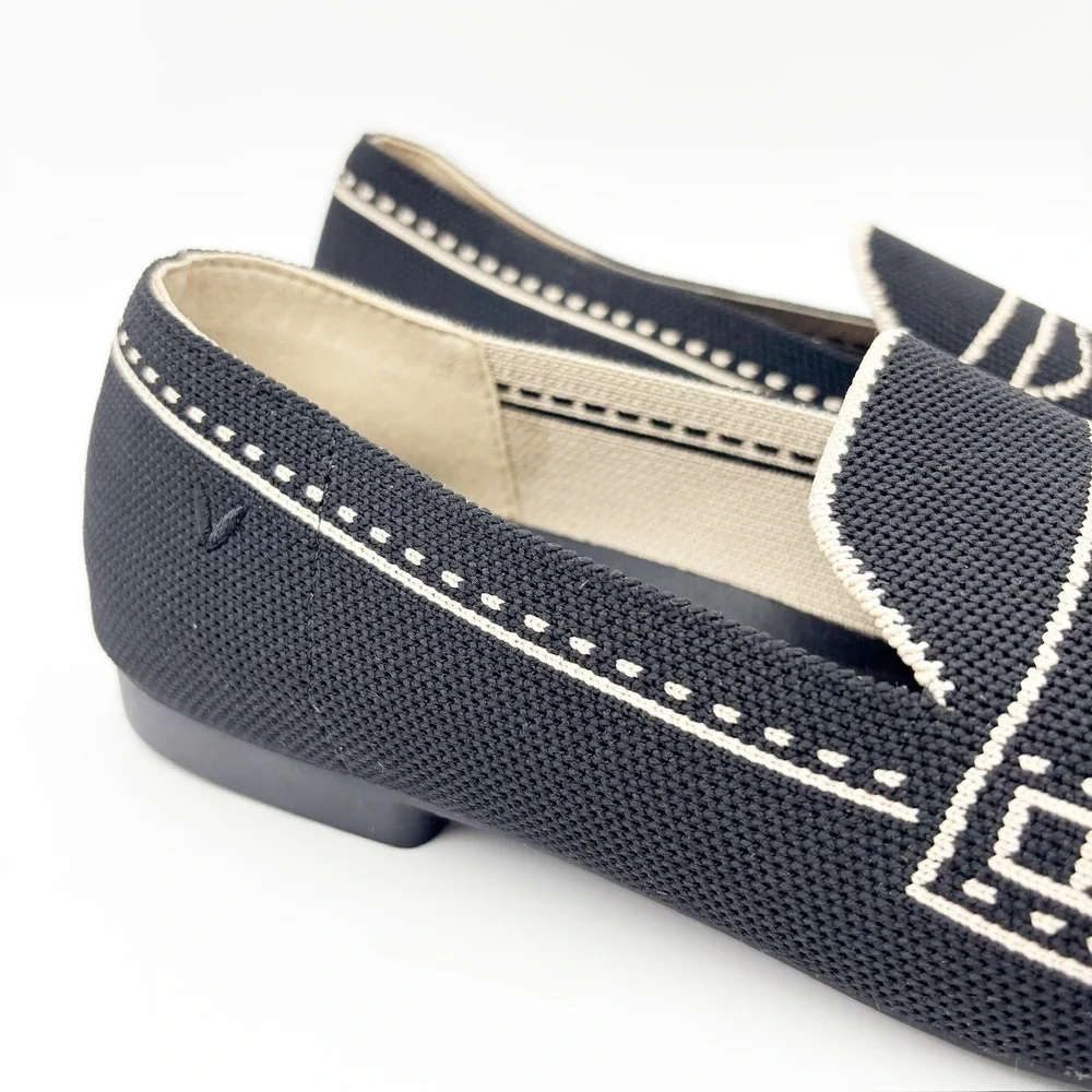 NWB Vivaia Sierra Slip On Washable Loafers in Black Size 40 - Picture 9 of 16